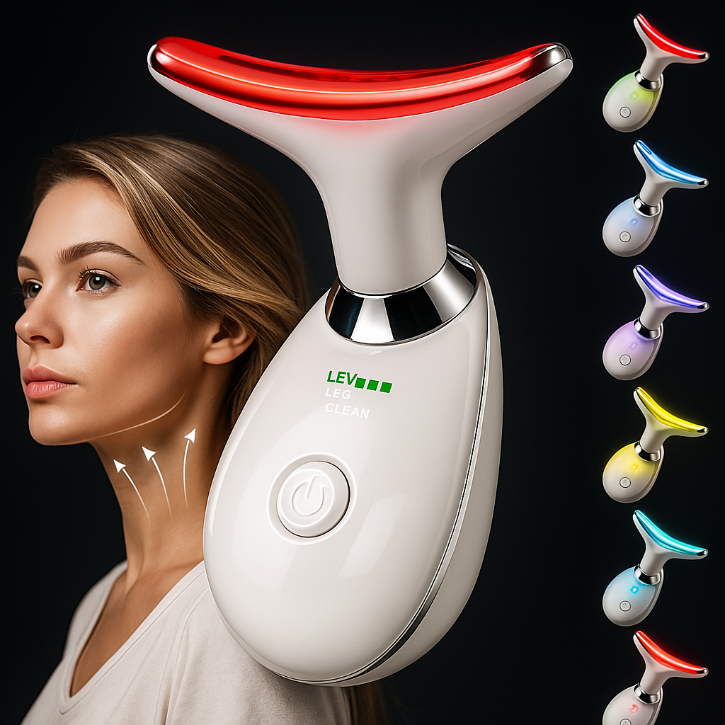 Masazhues për fytyrë me 7 ngjyra