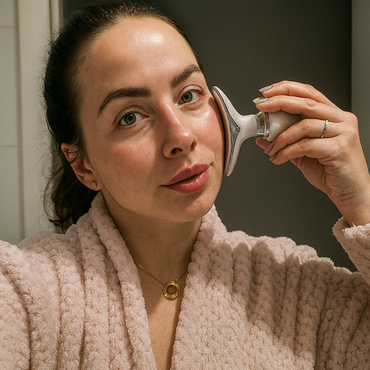 Masazhues për fytyrë me 7 ngjyra